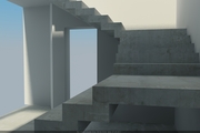 Изогнутая монолитная лестница - foto 1